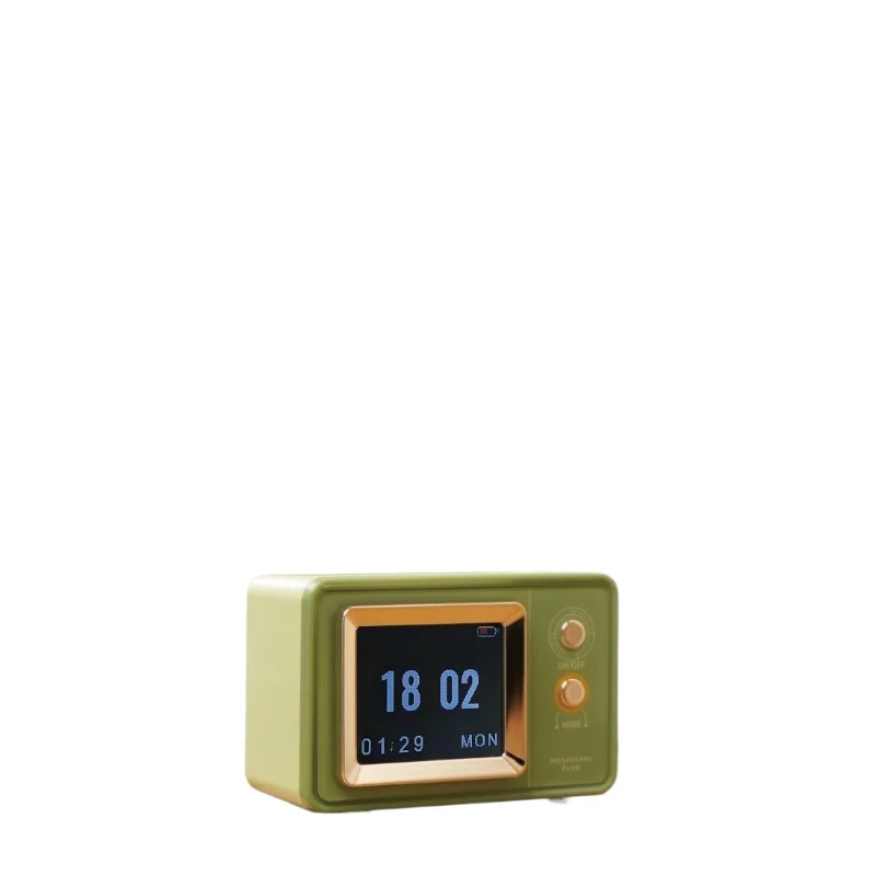 

Retro floating lyrics speaker mini small desktop