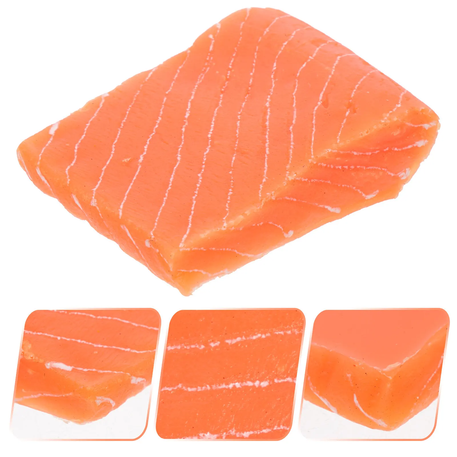 

Имитация лосося для фотосъемки, декора магазина, демонстрации мяса в пекарне, реалистичная имитация еды для игровой кухни