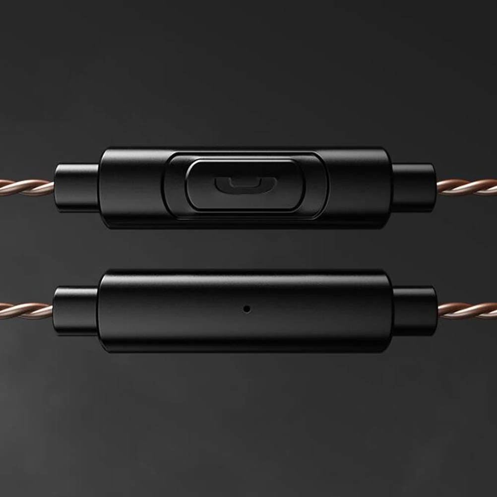 

Earbuds Headphone 3.5Mm Braided Cable Gold-Plated Plug Stereo Bass Subwoofer Metal Sports Earphones Music