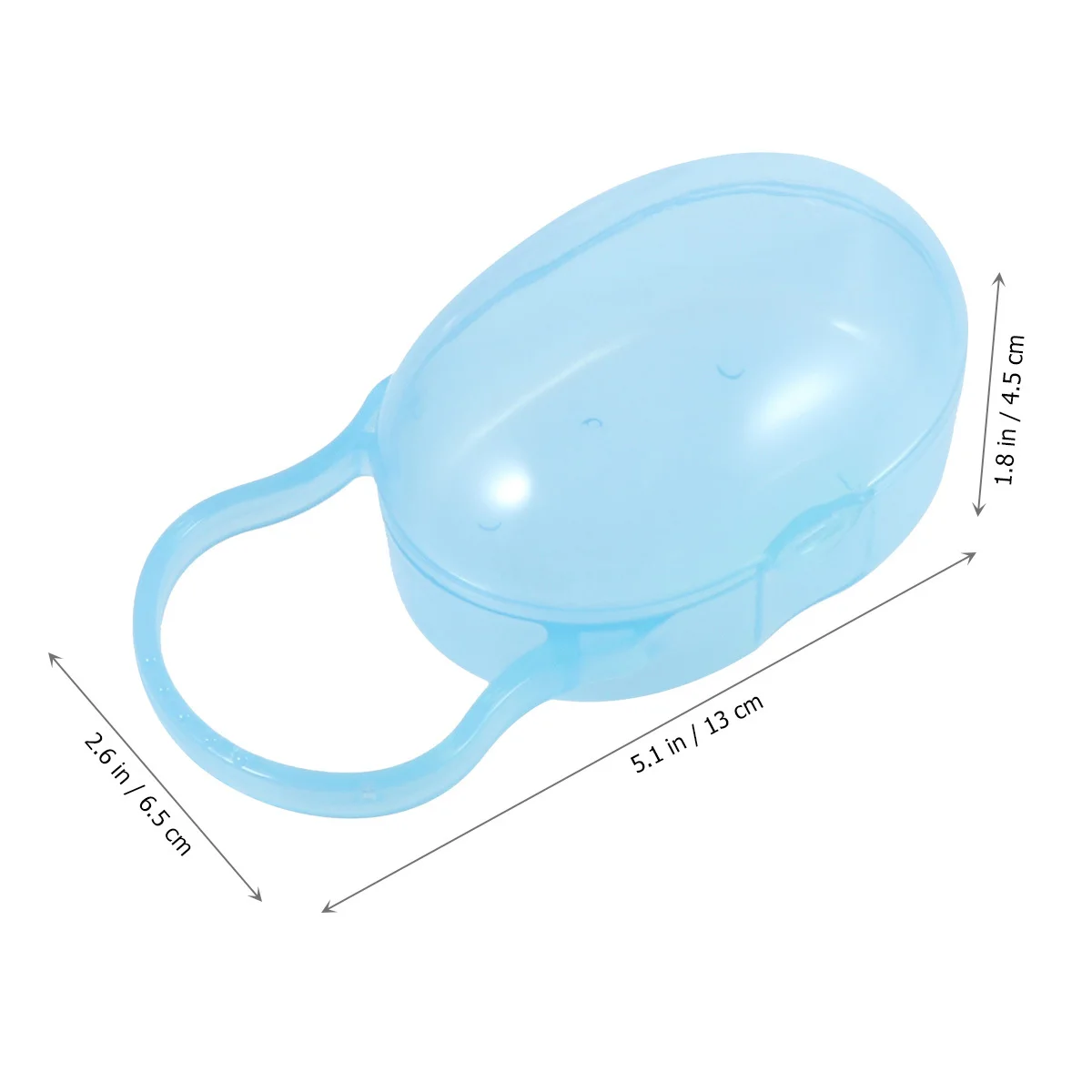 4 stuks fopspeen opbergdoos houder dozen draagbare baby baby pasgeboren fopspeen keeper met draaglus voor reizen naar huis