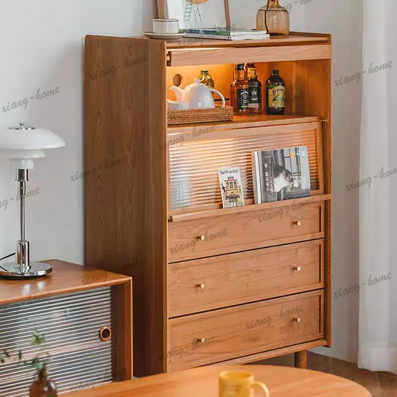 Wine Wood Living Room Cabinet Clothes Brown Modern Hotel Curio Cheap Organizer Cabinets