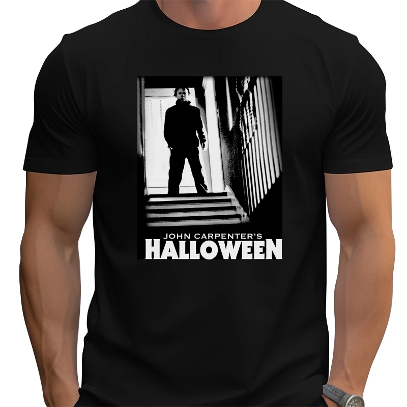 

Halloween Michael Myers Stairs T shirt - NEW