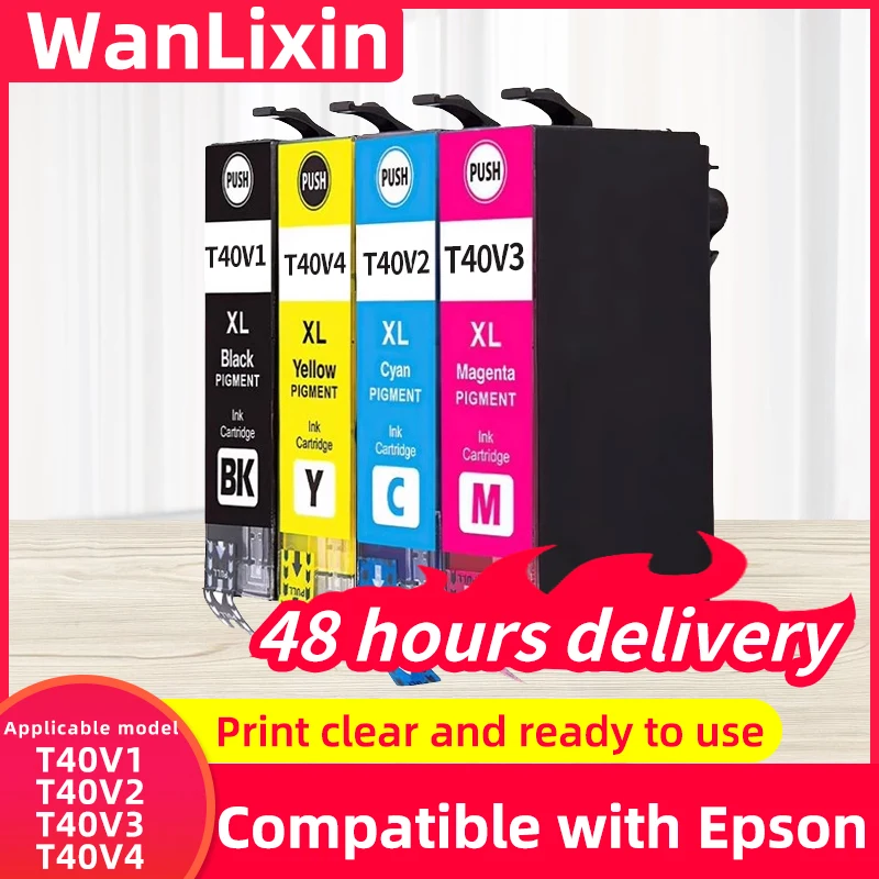 

Картриджи T40V T40V1 T40V2 T40V3 T40V4, совместимые с чернилами EPSON SC-T5170 SC-T5170M SC-T3170 SC-T3170M SC-T2170