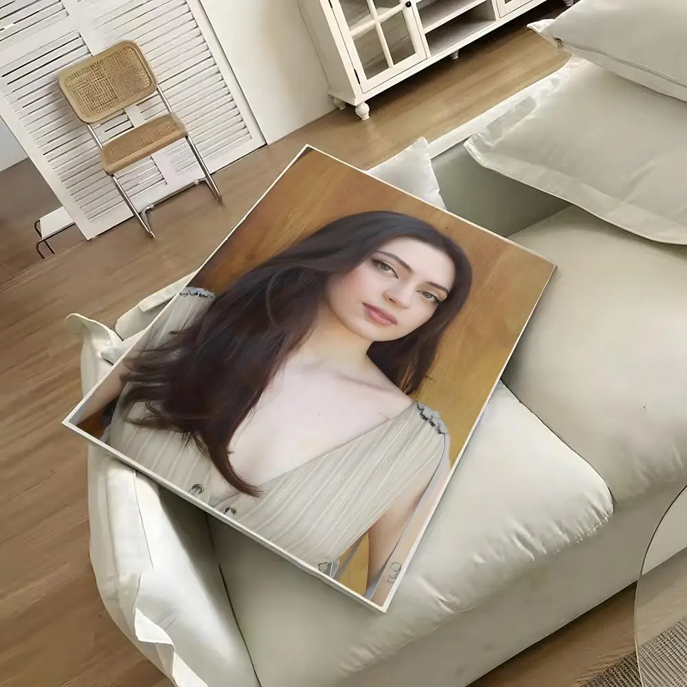 L-Lizzy M-McAlpine Singer Poster HD Art Sticky Wall Waterproof Home Living Room Bedroom Bar Aesthetic Decoration