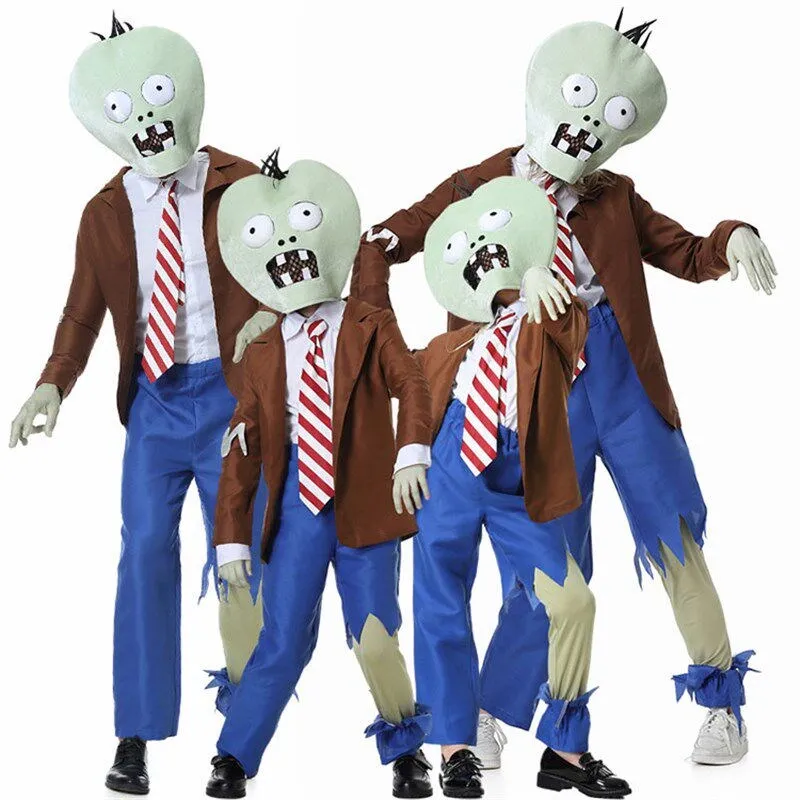 

Halloween Zombie Costume Funny Transformation Party Plant Zombie Cosplay Horror Performance Suit for Women 20-50 Years Old