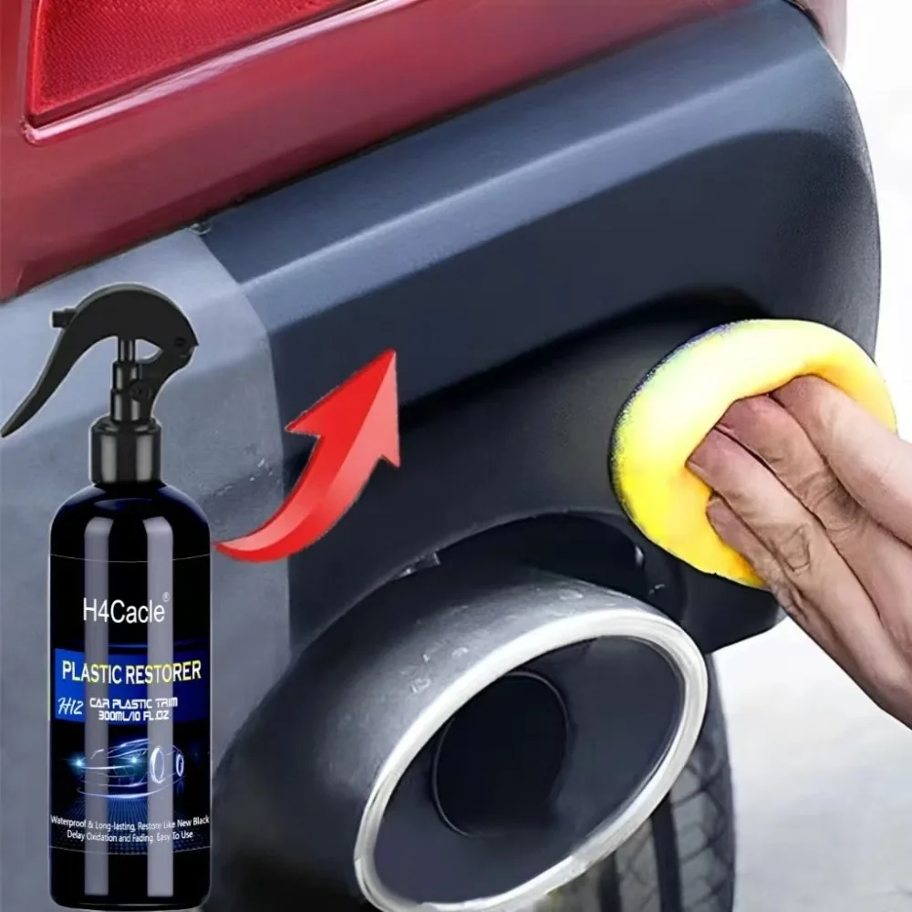 

Спрей для восстановления автомобильных пластика, восстановление автомобильных пластиковых деталей и отделки, спрей и протирание, восстановление оригинального цвета пластика