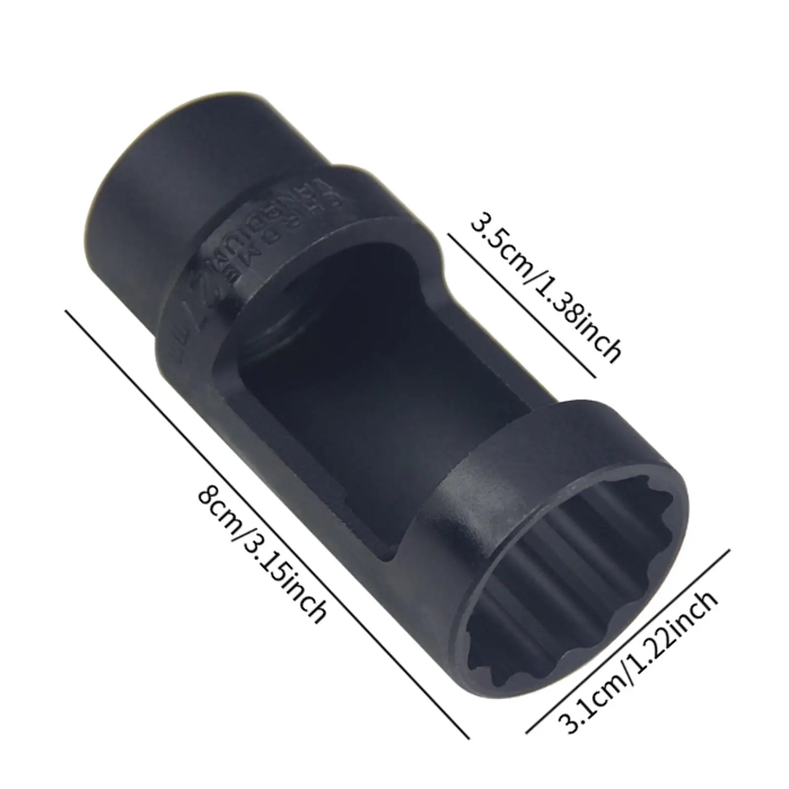 مقبس حاقن الديزل، أداة تركيب الإزالة، محرك 27 مم 1/2 بوصة يحل محل 12 قطعة من فولاذ الفاناديوم الكروم