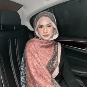 

Popular imitation cashmere shawl, Muslim headscarf, ethnic scarf, lightweight, soft cotton, Arab Middle Eastern headscarf