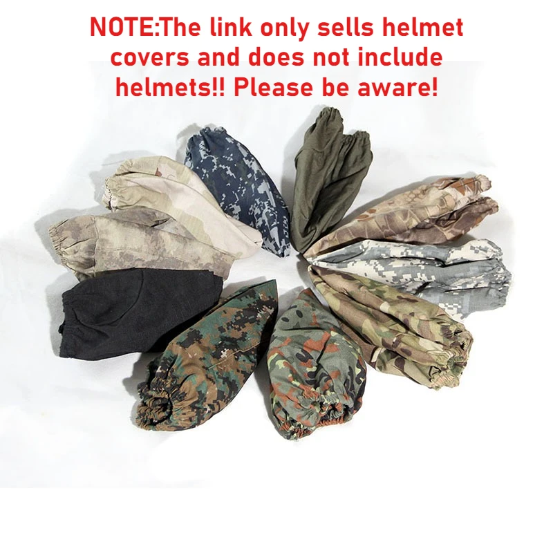 1PC Uniform Tactical Helmet Camouflage Helmet Camouflage Cover Military Green Steel Helmet Cover Cloth Elastic Protective Cap