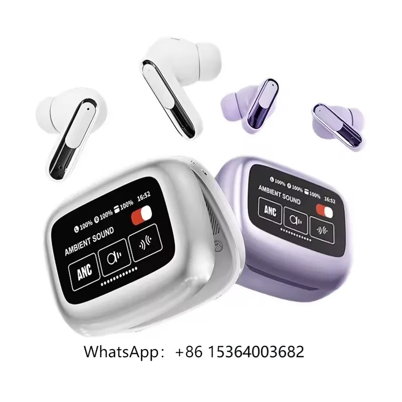 

Live Beam3 TWS Earphones Good Quality Sound In-Ear True Wireless Auriculares LCD Screen Touch Control LED for Mobile Phones