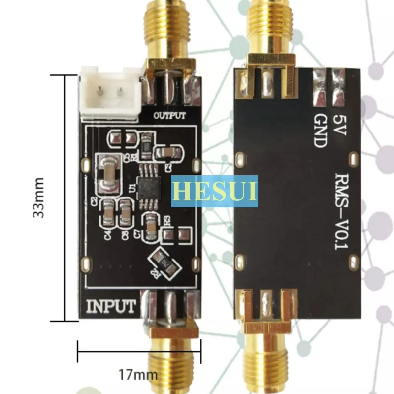 AD8361 mean-responding power detector Microwave RF power detector 2.5GHz True power meter RF logarithmic radiodetector Module