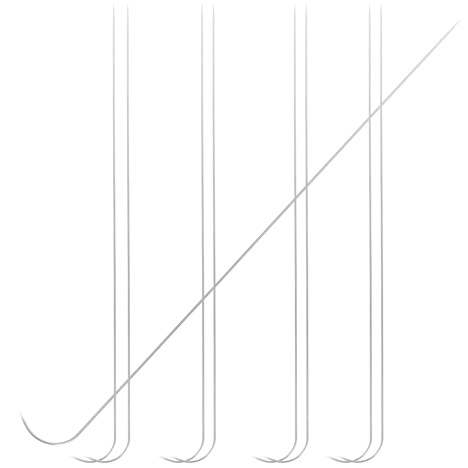 9 Stücke Perlen Nadel Eisen DIY Schmuck Machen Werkzeug String Perlen Armband Halskette Einfädler Perlen Nadeln für Schmuck Machen