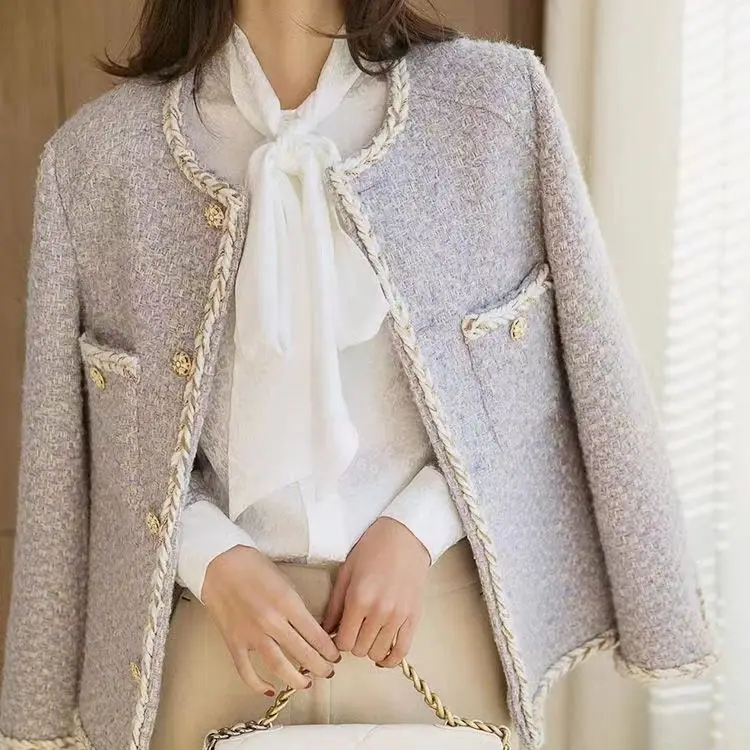 

Tweed Jacket Girl Womens Summer Sun-Proof Outdoor Vacation Travel Trip Breathable Fishing Thin Leisure Zippered Quick-Drying Ins