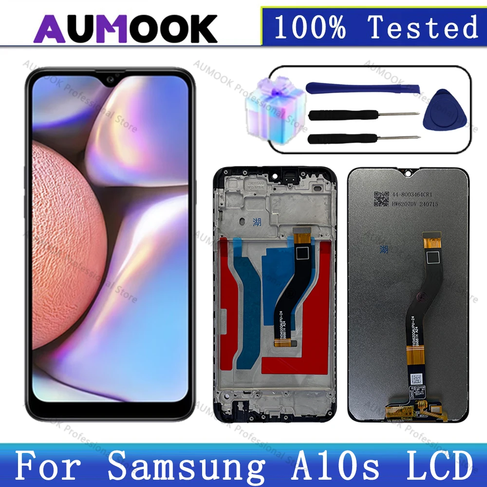 New Tested For Samsung Galaxy A10s LCD SM-A107F SM-A107M Display Touch Screen Digitizer For Samsung A10s LCD Replacement Parts