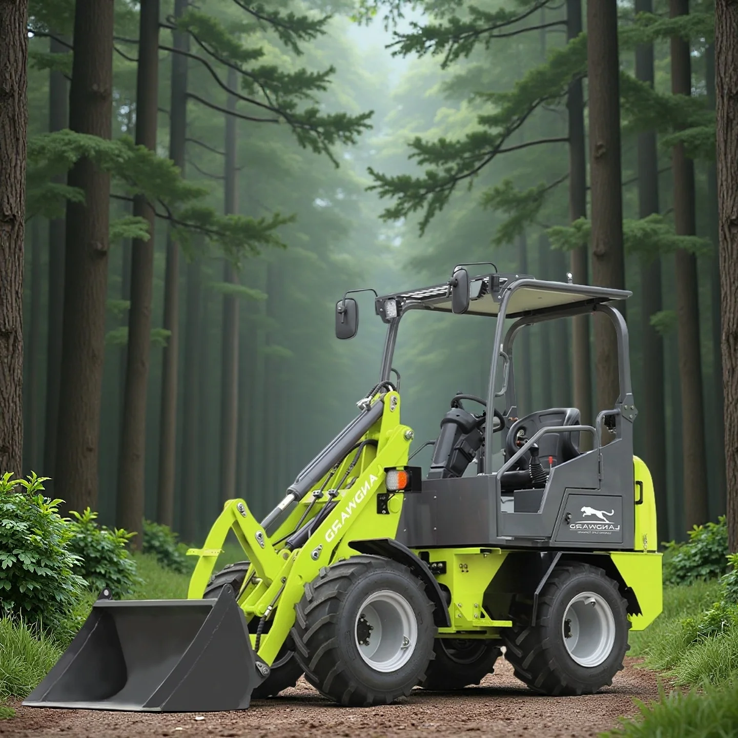 

Best-Selling New Energy 4WD Loader Agricultural Energy Saving Efficient Transport Vehicle 800 KG Electric Loader Customized Sale