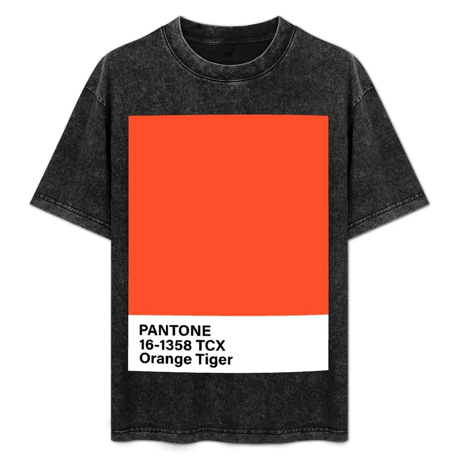 PANTONE 16-1358 TCX Orange Tiger, orange color T-Shirt sublime essential t shirt T-shirt men