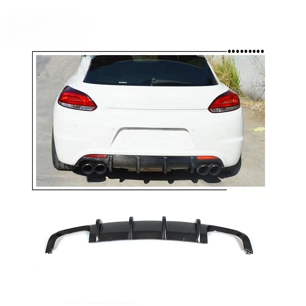 

carbon fiber rear bumper diffuser for VW scirocco R