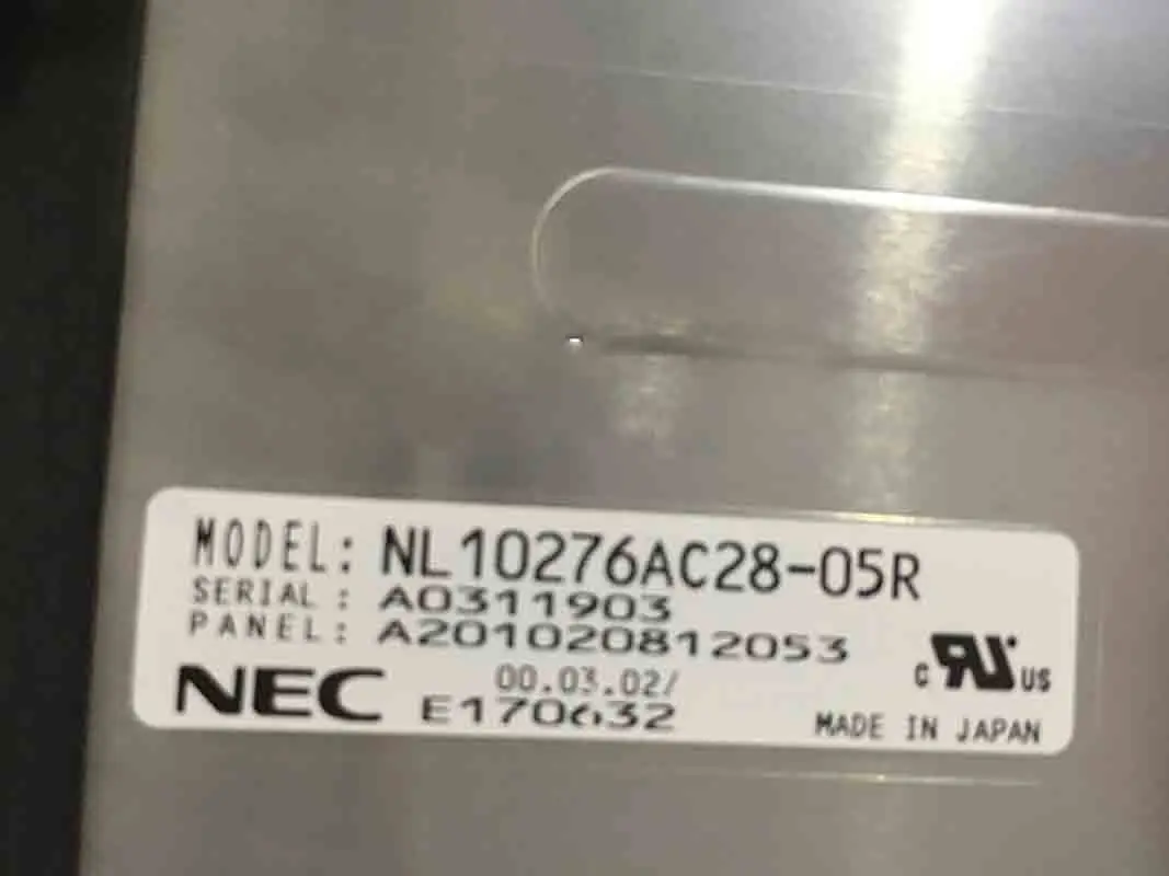 NL10276AC28-05R LCD Display Screen Panel