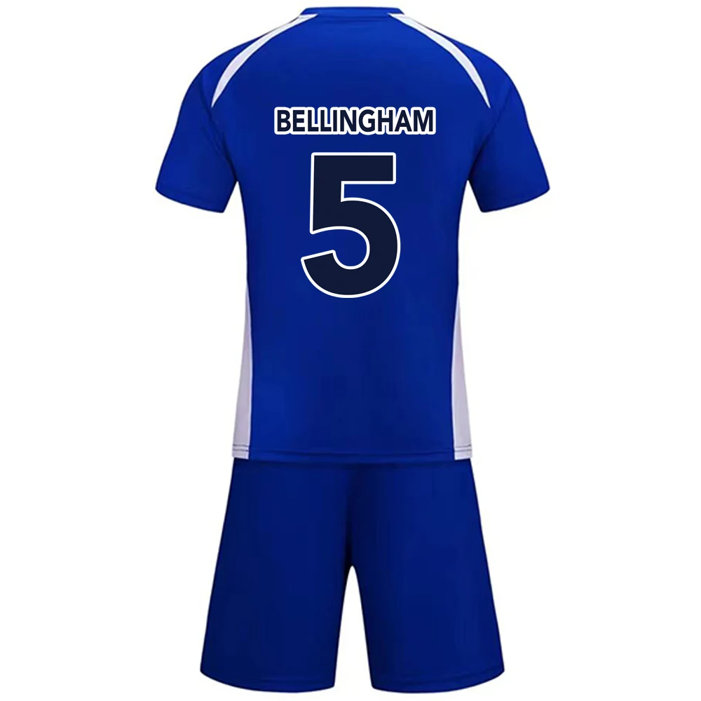 SoccerJersey per bambini maglie da calcio maglie maglia da calcio giovanile Set per ragazzi e ragazze con calzino vestiti per bambina