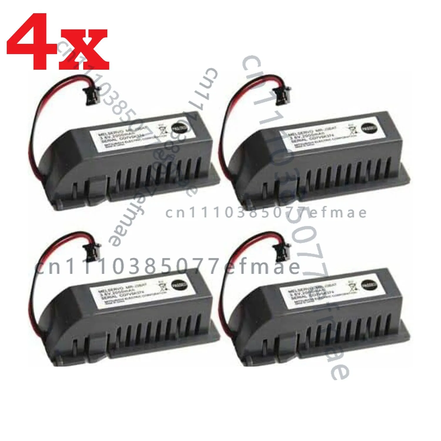 4PCS MR-J3BAT 3.6V …