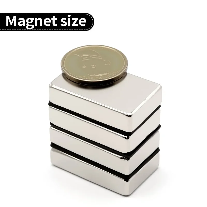 40x25x10mm Super Strong Neodymium Magnet N35 NdfeB Permanent Magnetic imanes Block Powerful Magnets Refrigerator