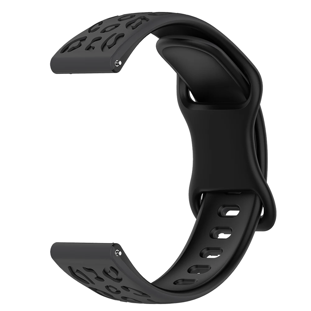 

20mm 22mm Universal Watch Bands For Amazfit Huawei Xiaomi Quick Release Soft Silicone Breathable Lightweight Watch Strap Unisex