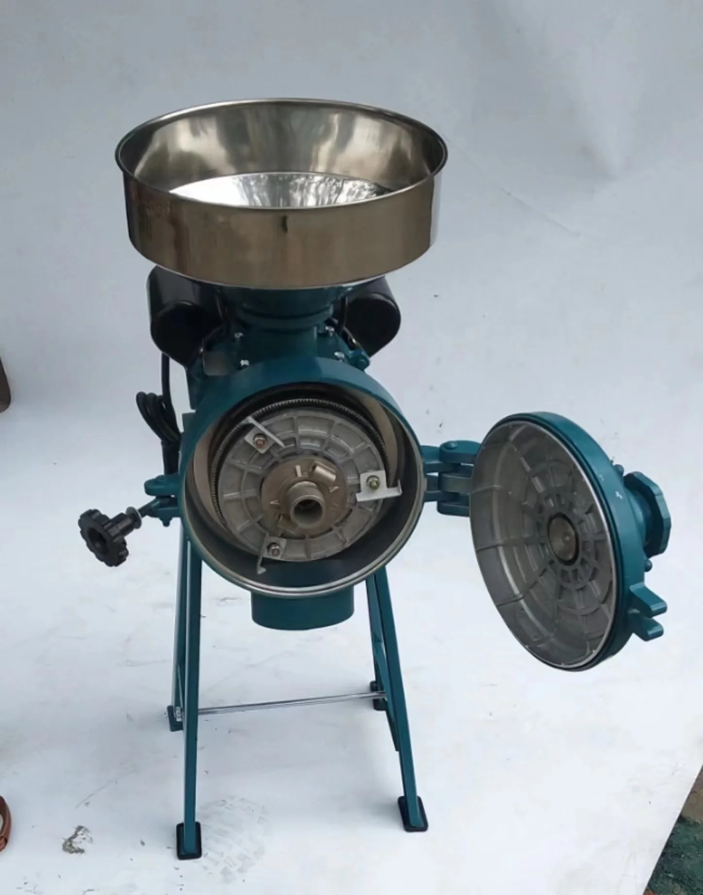 Stainless steel electric industrial grain mill grinder