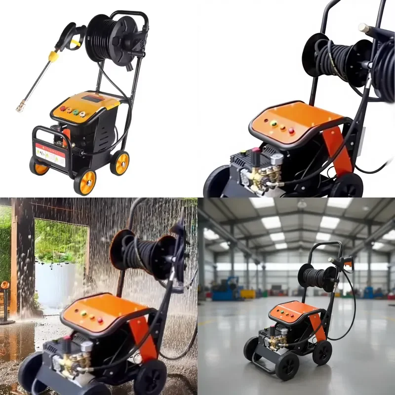 for 1800W Heavy Duty High Pressure Washer Electric 32.5CM 17KGS 150Bar 220V Cold Water Cleaning 10L/min Flow Portable Pump