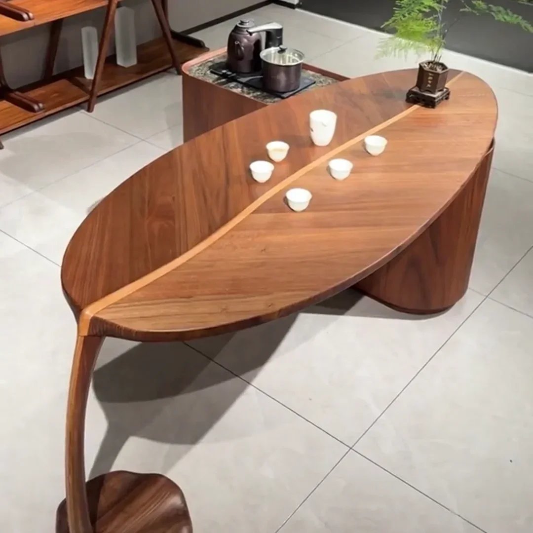 

Новый китайский чайный столик из черного ореха в стиле дзен