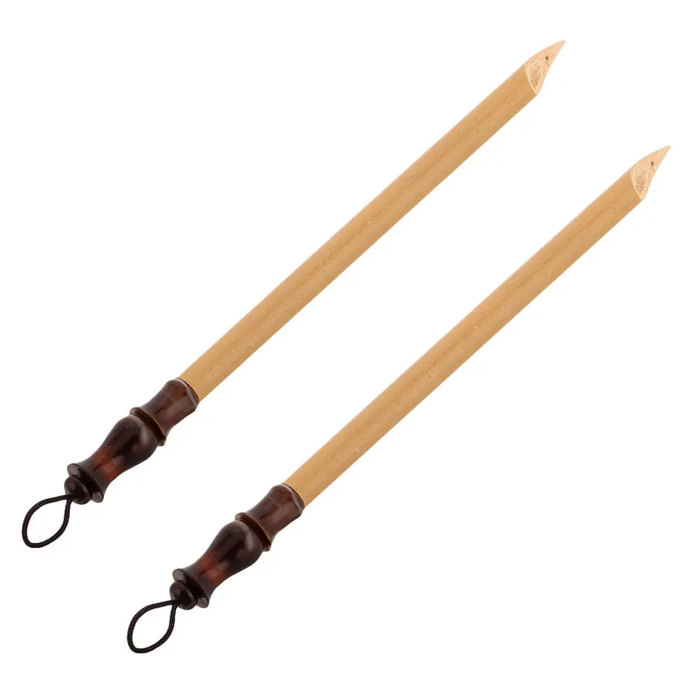 

2Pcs Bamboo Painting Pen Ergonomic Structure Comfortable Handling for Calligraphy Drawing and Writing Bamboo Painting Pen