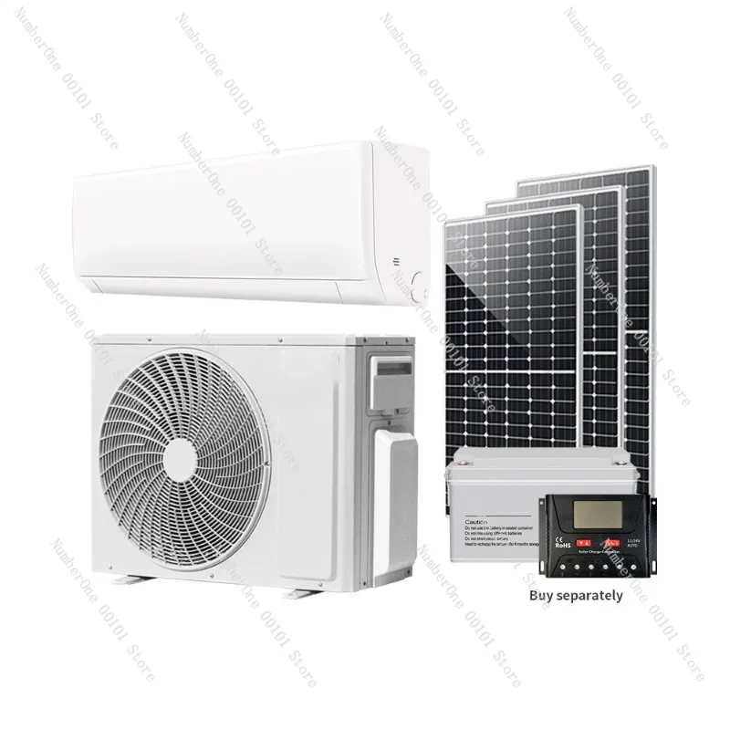 Household DC Solar Air Conditioner, Africa New Energy 3 In 1 System, Off Grid Independent Household Cooling Unit