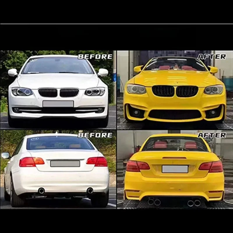

High Quality -Seri E E (-) M4 Style Bodykit Upgr - Front Lip Spoiler Rear Bumper Side Skirts Grille Auto Parts