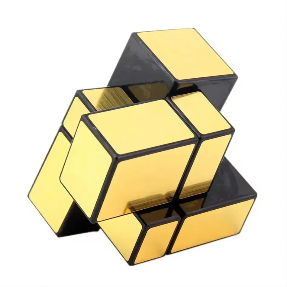 [Picube] SengSo Spiegel 2x2 Kubus Snelheid Magische Puzzel Sengso Kubus 2x2x2 Cubo Magico Sticker Leren Onderwijs Kubussen voor Kinderen