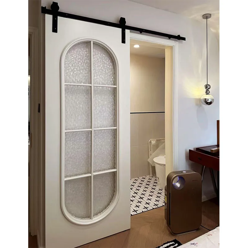 Unique Design Customize Reclaimed Wood Sliding Barn Door Modern Barn Door Hanging Rail Removable Wooden Door