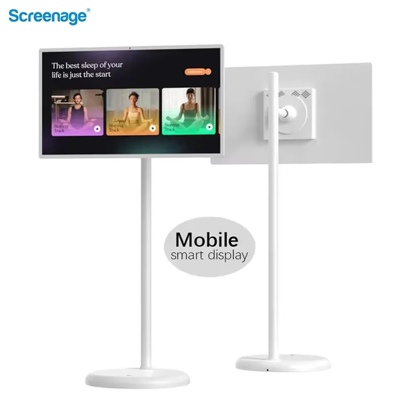 Screenage Portable Television Smart-tvs Tv Androird 9H Battery Wireless Moveable Rotatable HD Screen Mobile Smart