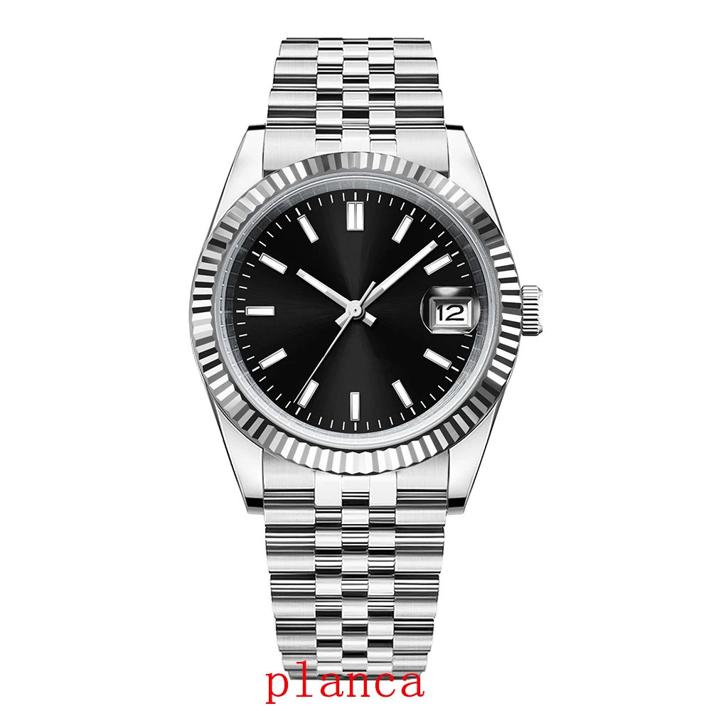 นาฬิกาข้อมือผู้ชายแบบอัตโนมัติ ขนาด 36/39 มม. พร้อมโลโก้สั่งทำพิเศษ รุ่น Masculino NH35 ระบบกลไก กระจกแซฟไฟร์