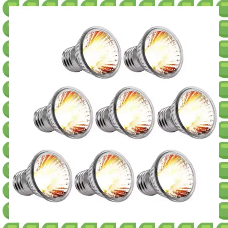 

A04V полный спектр UVA + UVB рептилия нагревательная лампа 8 шт. змея черепаха домашнее животное греется свет