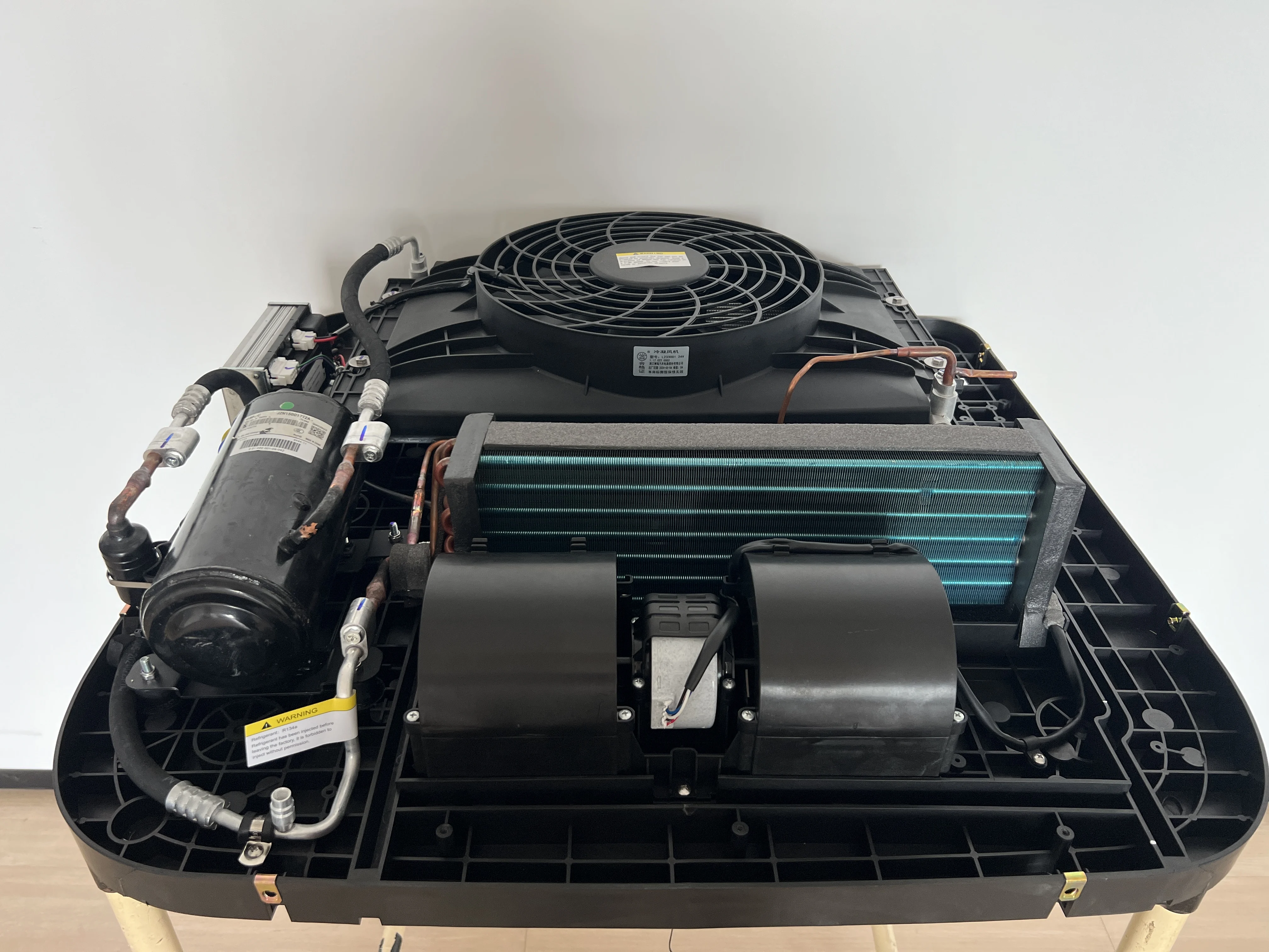 جديد 12 فولت RV سقف تكييف الهواء وقوف السيارات جهاز التبريد تكييف الهواء الكهربائي للسيارات والحافلات RV حافلة تكييف الهواء #2