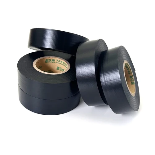 Imagen 1 del producto 30 M/rollo de cinta aislante eléctrica de PVC, 19mm de ancho, cinta de alambre negra resistente al calor e impermeable, resistente a la presión hasta 600