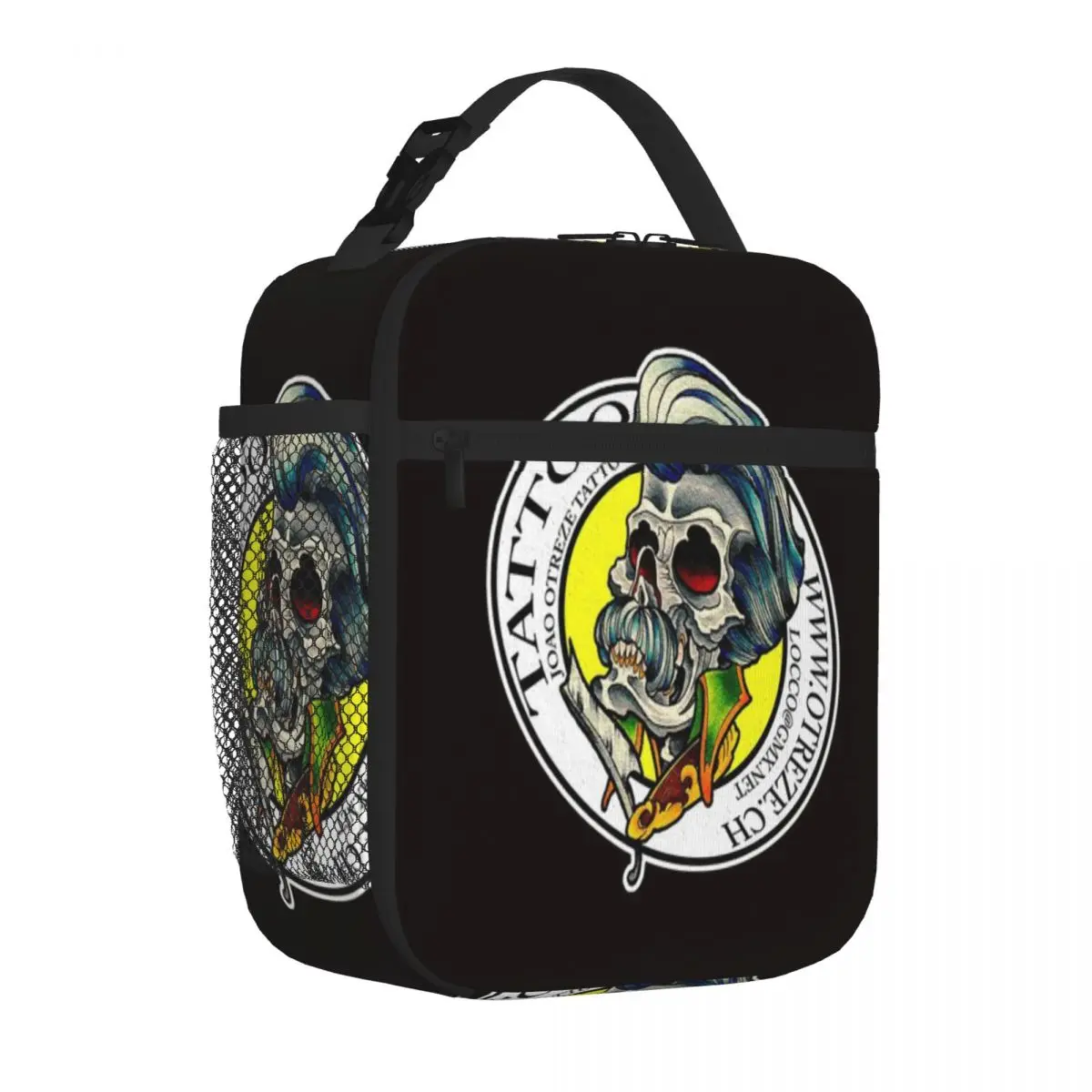 Bestselling Joao Otreze Tattoo Stitched Detail Insulated Lunch Pouch Baby Feeding Waterproof Lunch Bag