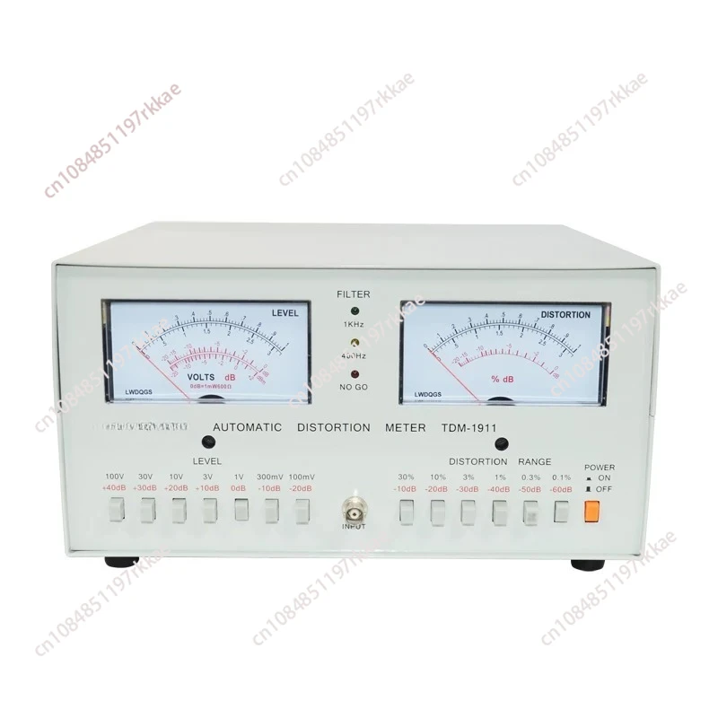 TDM-1911  Seven Range 100mV~100V 110V 220V Distortion Meter