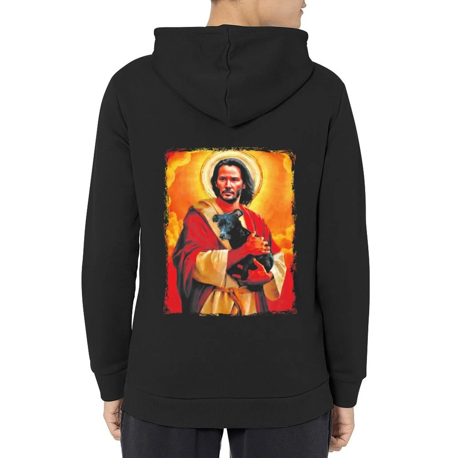 

GOD DOG Hoodie autumn men's sweat-shirt set anime clothes japanese style new features of hoodies & sweatshirts