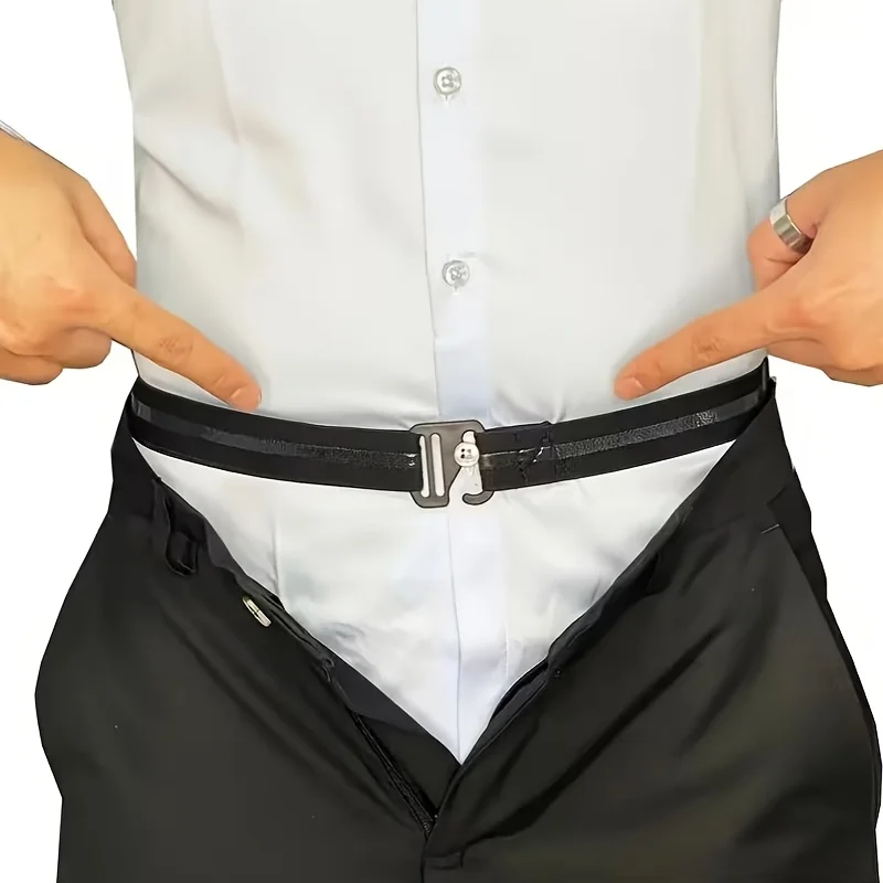 Adjustable Adjustable Anti‑Slip Elastic Shirt Stays, Nylon Invisible Holder for Men & Women, Keep Shirts Tidy, Formal Clothing Accessory - Aliexpress Deal