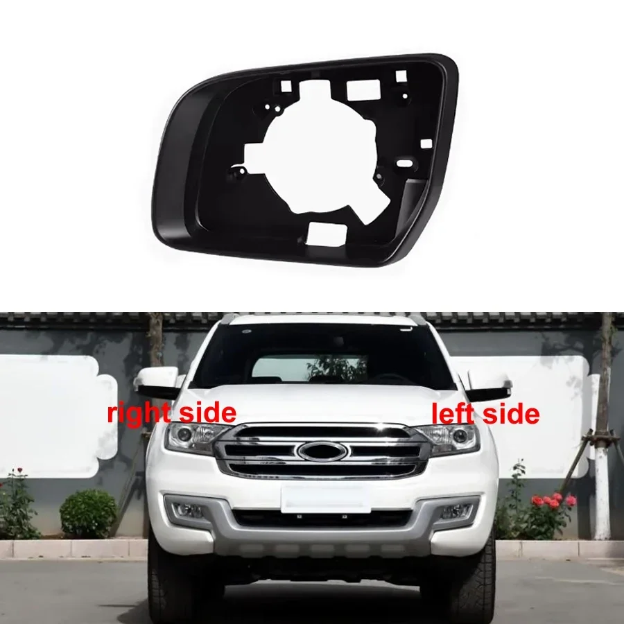 

For Ford Everest Ranger Car Accessories Door Wing Mirrors Holder Rearview Mirror Trim Ring Housing Frame