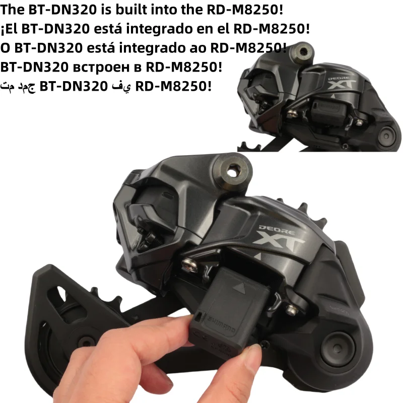 Shimano NEW Deore XT Di2 M8250 12 Speed SW RD-M8250 SGS Wireless