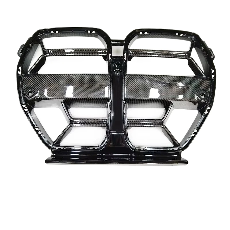 

STLFExcellent Quality Real Carbon Fiber CSL Style Car Front Bumper Nose Grille for BMWs M3 G80 M4 G82 Car Grills