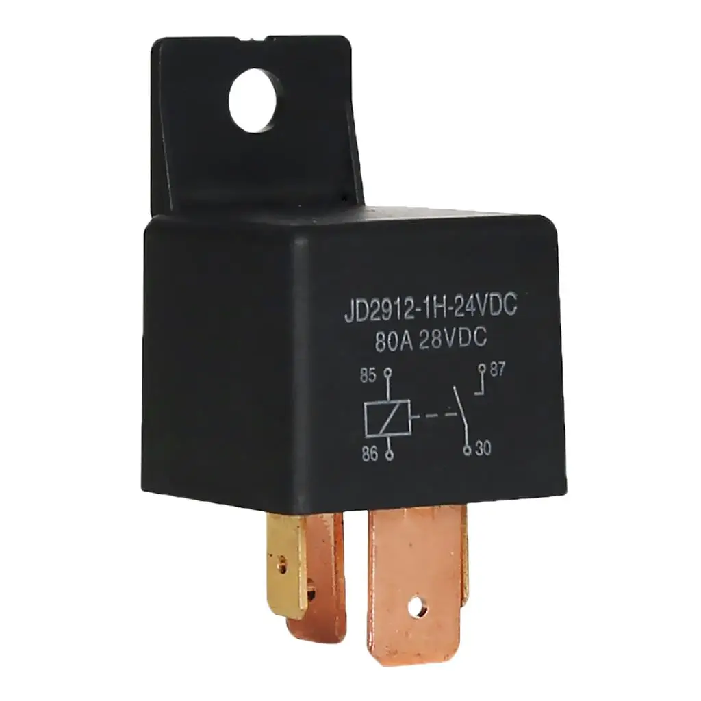 

JD2912-1VDC Car Motorcycle 28V 80A 4Pins Changeover Switch SPDT Relay