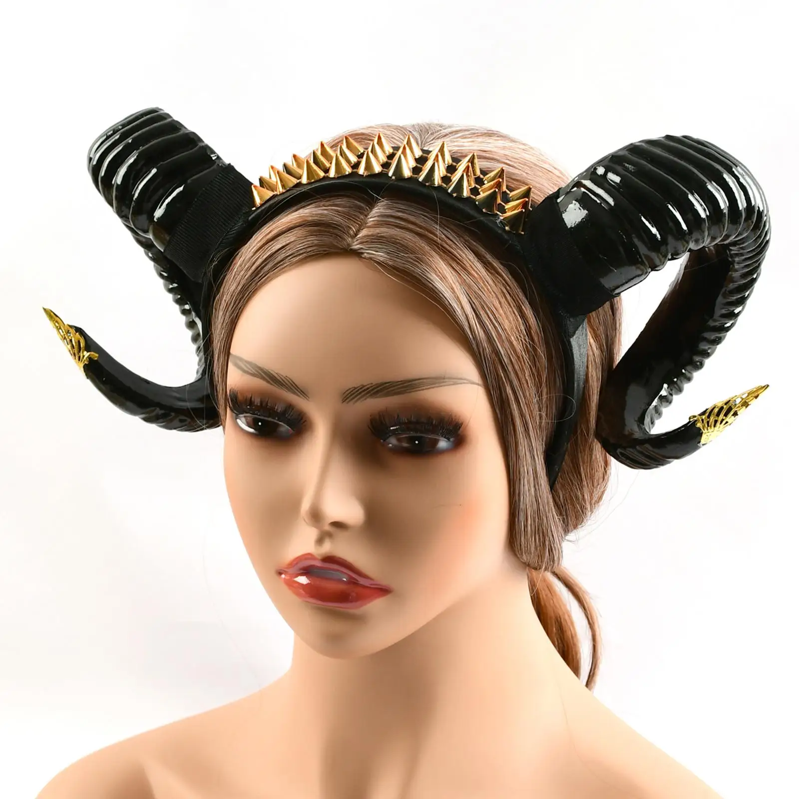 Fantasy Horn Headband Halloween Animal Costume Headpiece Christmas Darkness