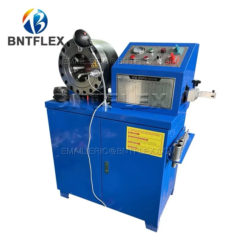 

BNT50D 1/4''-2'' Button Type Flexible Hose Crimping Machine for Agricultural Machinery