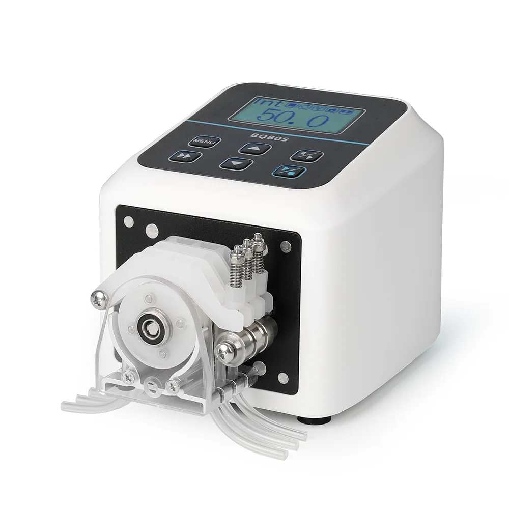 

BQ80S High Quality Microflow Variable-Speed Peristaltic Pump LCD Display Liquid Dispensing Machine